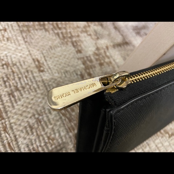 Michael Kors Black leather long wallet - Picture 2 of 8